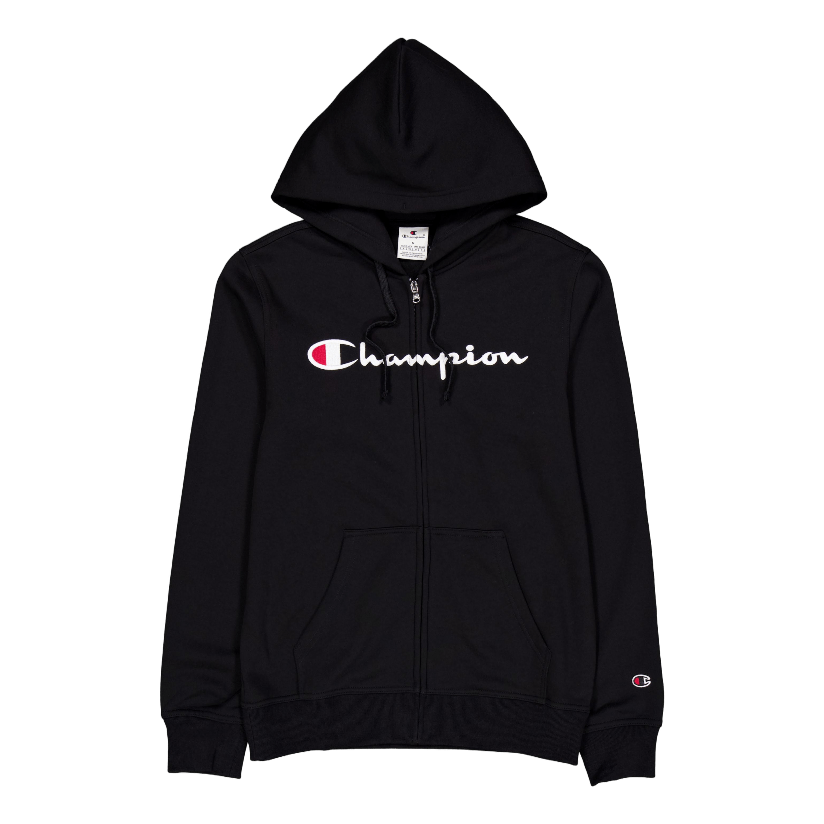 Hooded Full Zip Sweatshirt Black Beauty –