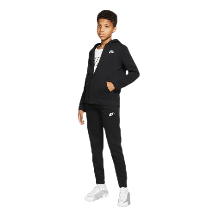 Sportswear Big Kids Boys Tracksuit BLACK BLACK BLACK WHITE Nike Runforest