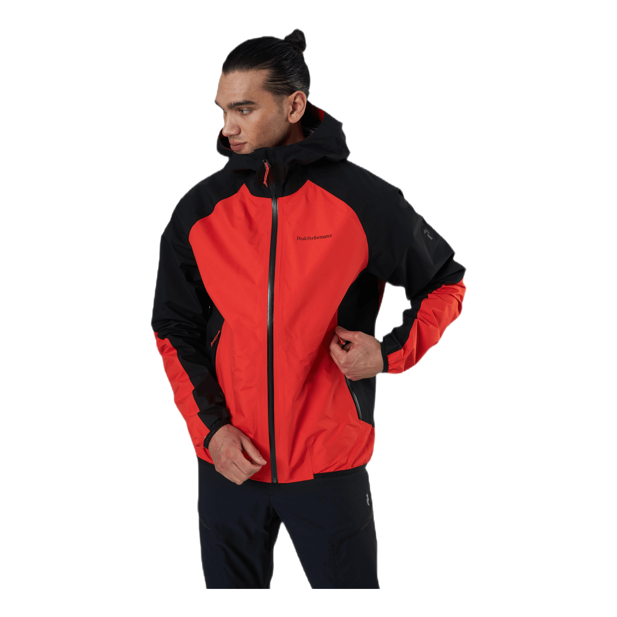 Peak Performance Jacket Orange/Black |