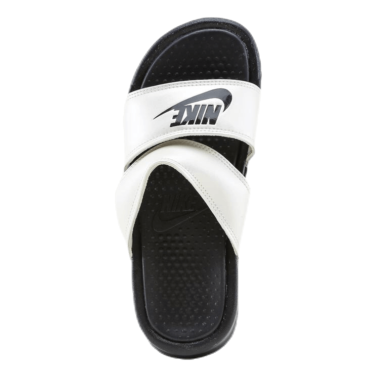 Bennassi Duo Ultra Slide White Black Grey Nike Runforest