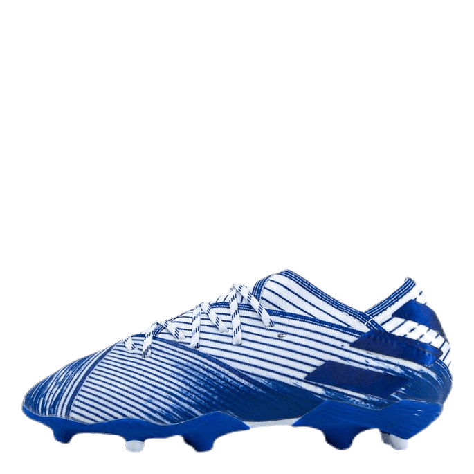 Nemeziz 19.1 Firm Ground Boots Cloud White Royal Blue Royal Blue