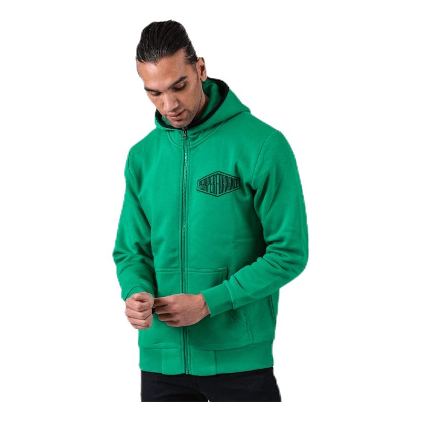 Comfy Zip Hood Green Peak Performance –