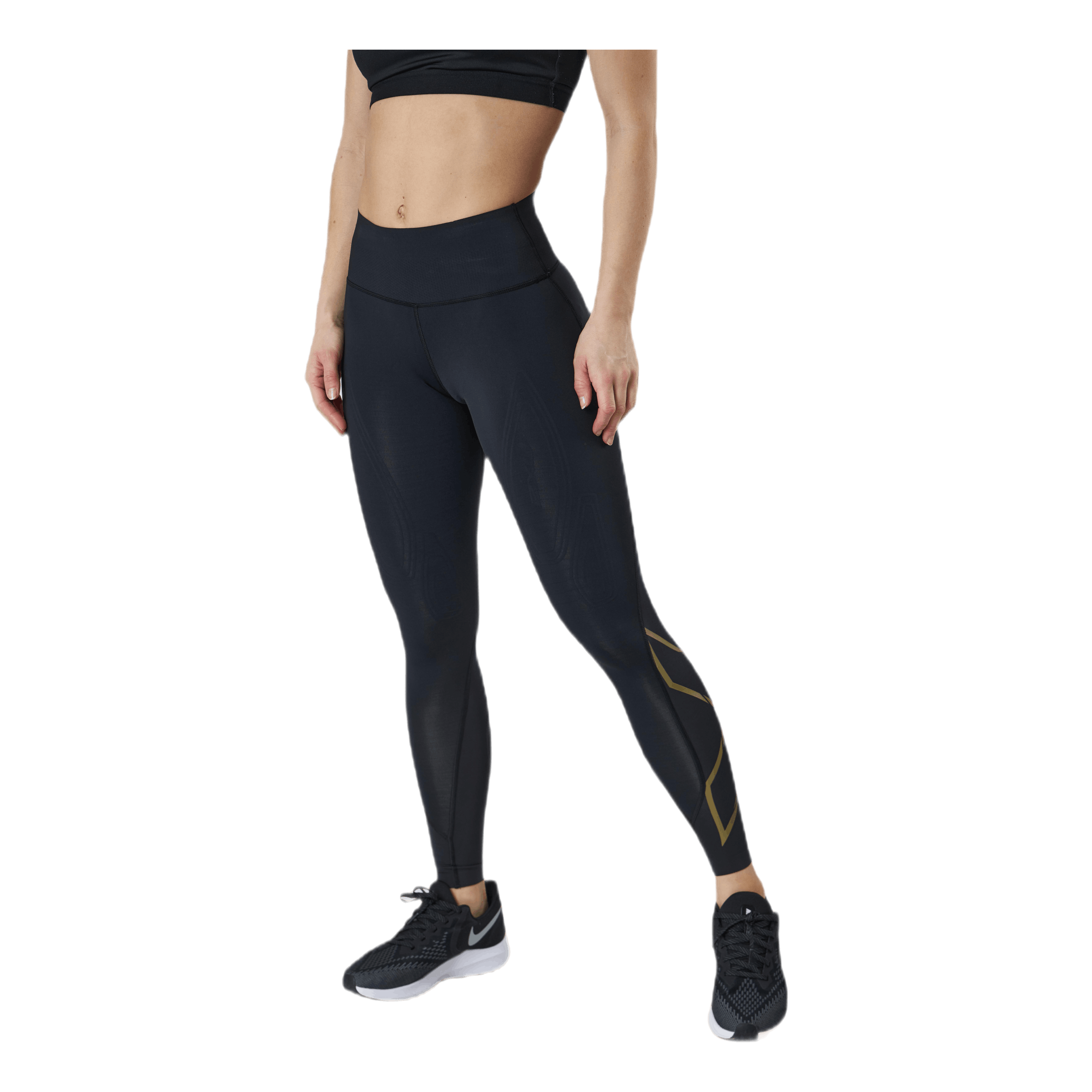 MCS CrossTrBondMid-Rise Comp Black/Gold - 2XU –