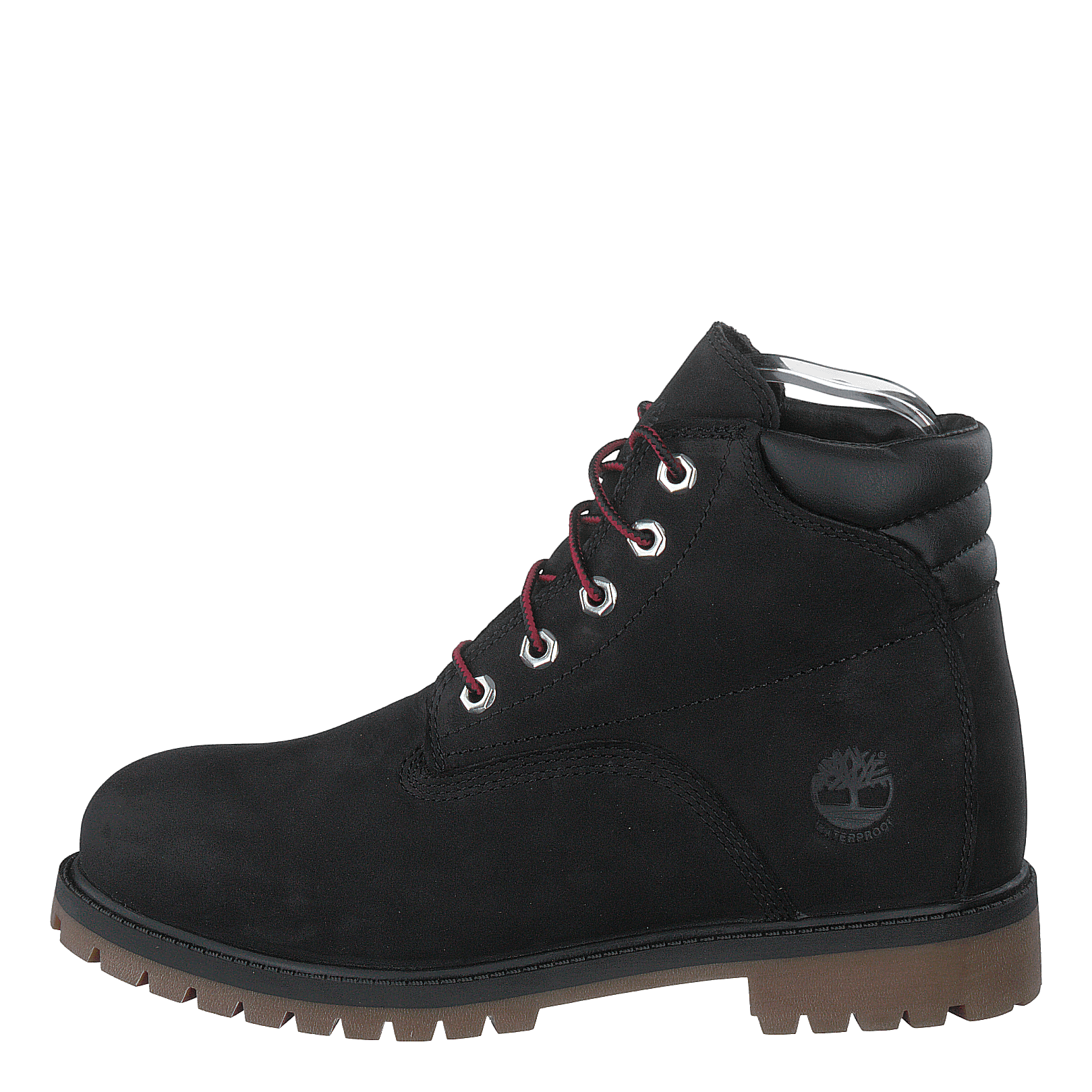 Red best sale bottom timberlands