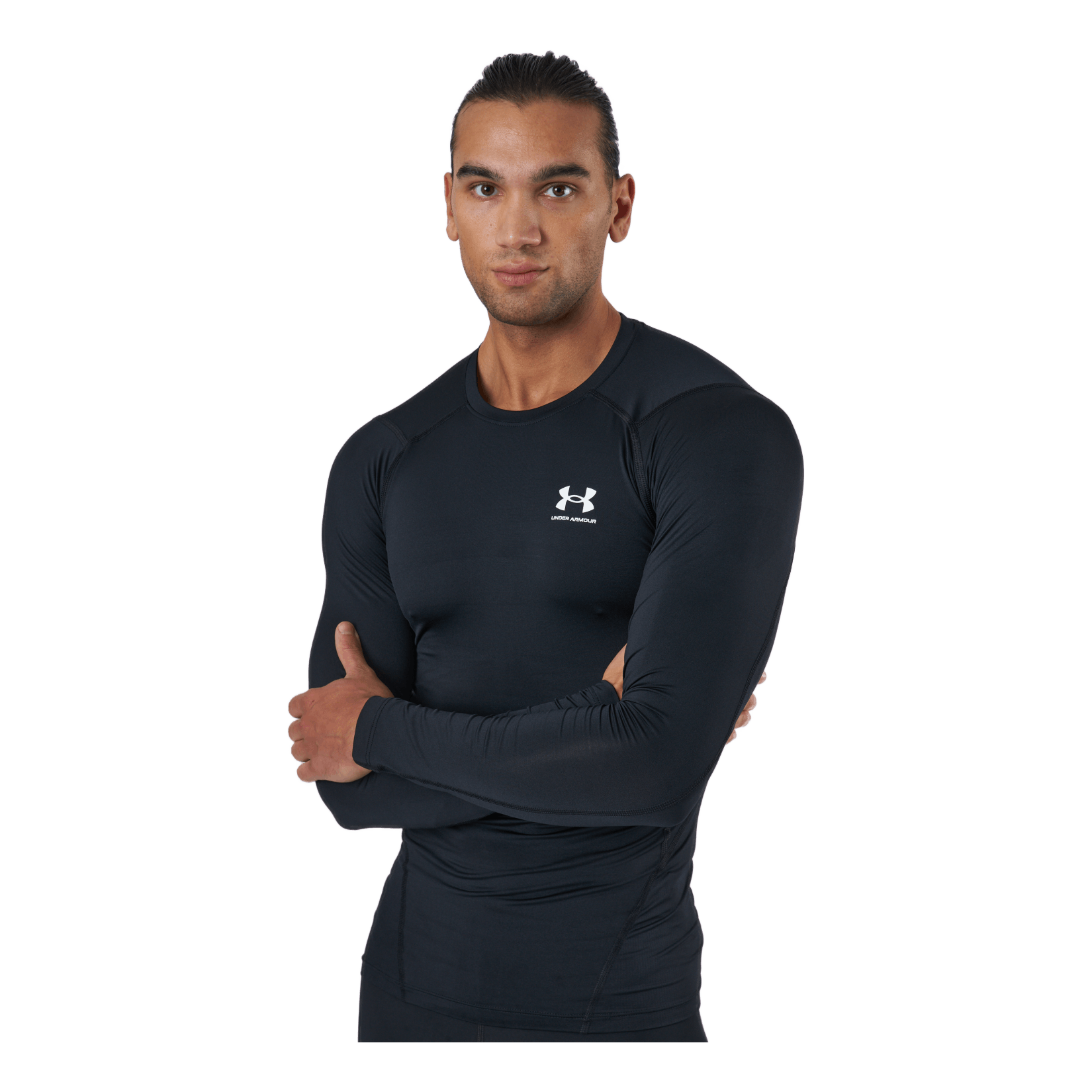 Ua Hg Armour Comp Ls Black - Under Armour â Runforest.com