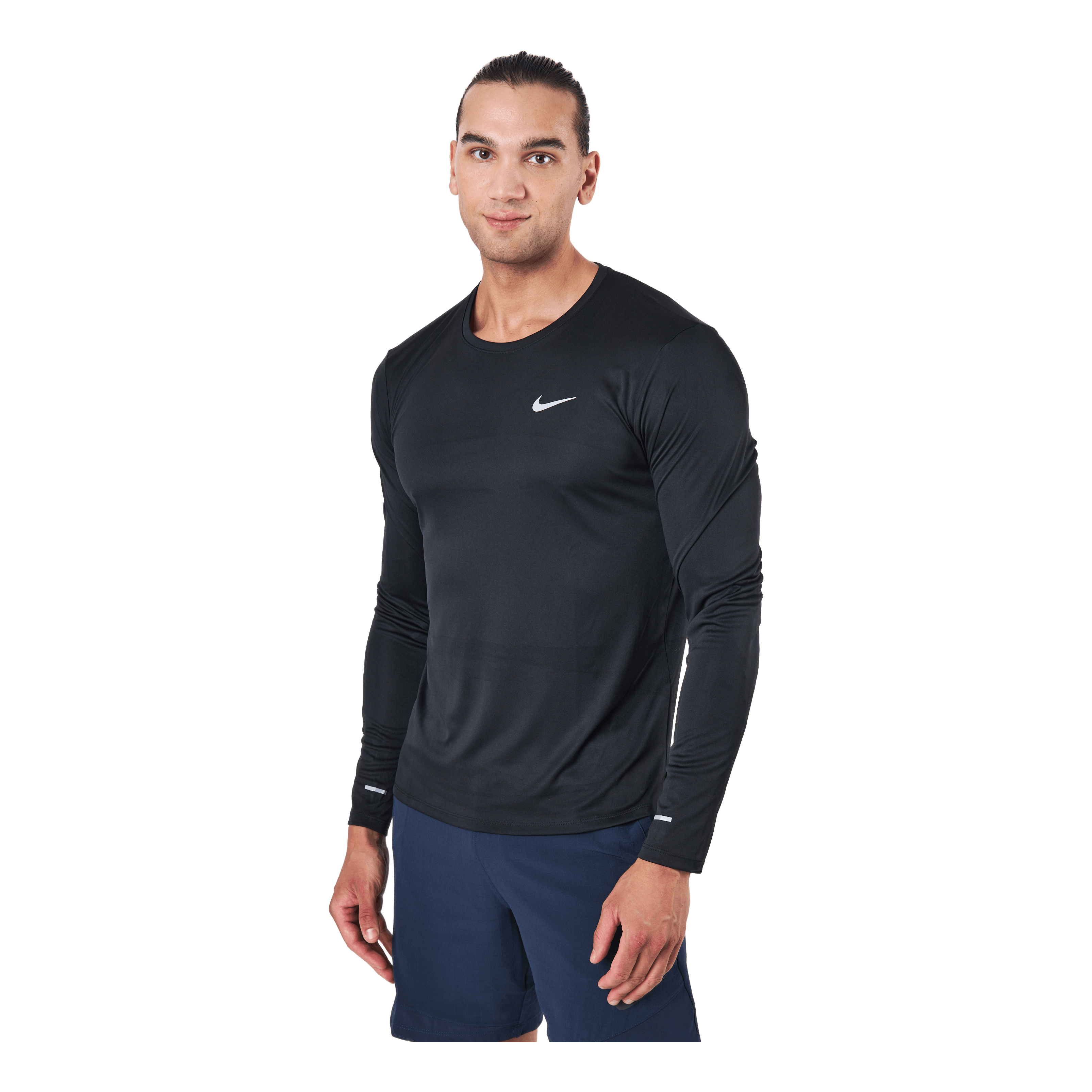 Men's long-sleeve running top nike dri-fit miler best sale
