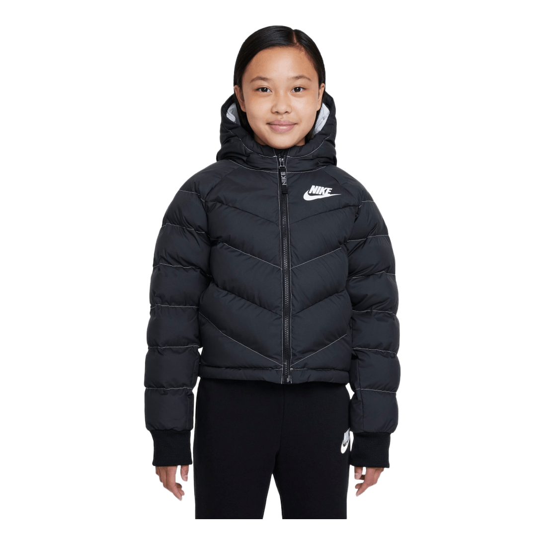 White nike top jacket kids