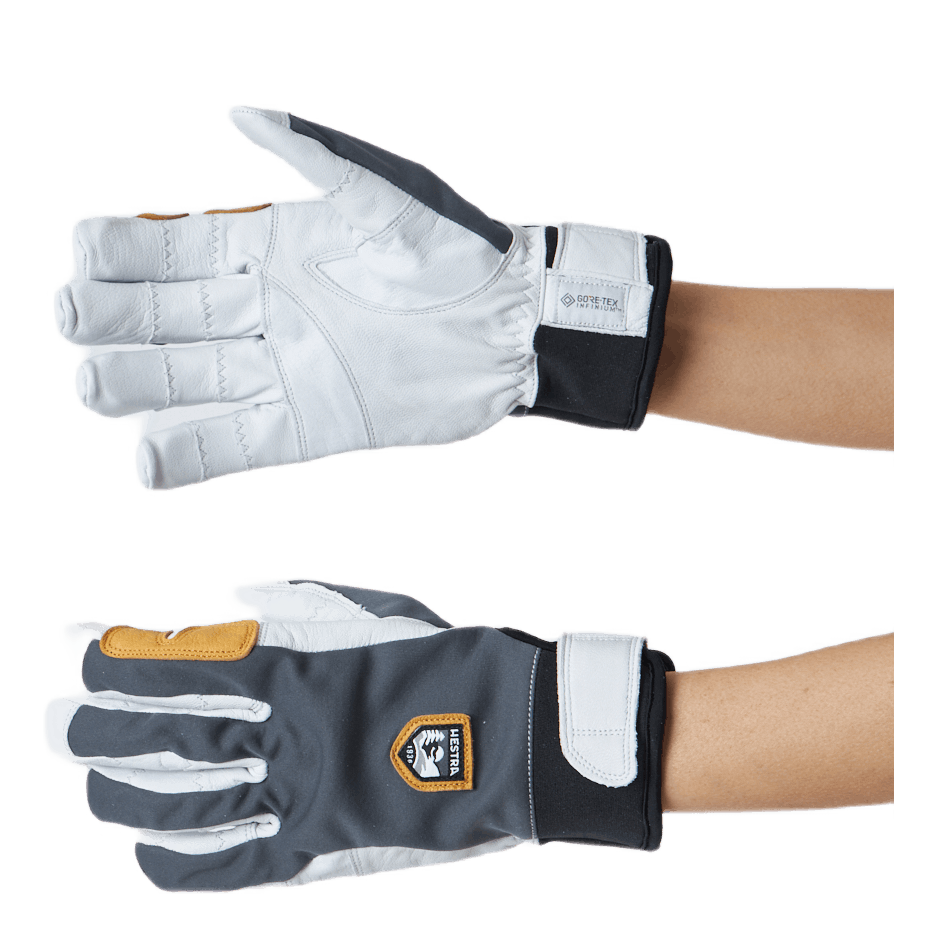 Ergo Grip Active Finger Grå Offwhite Hestra –