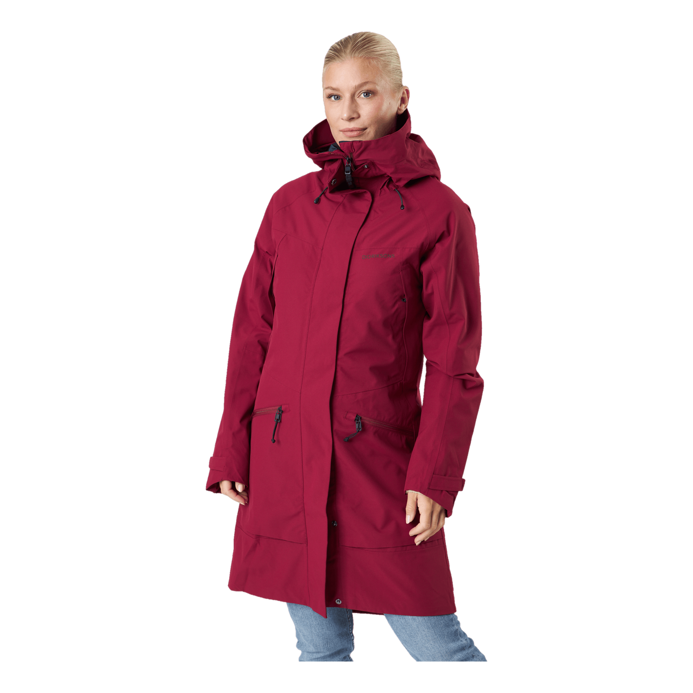 Marty Fielding Ensomhed fe Didriksons Ilma Wns Parka 6 Red | Runforest.com