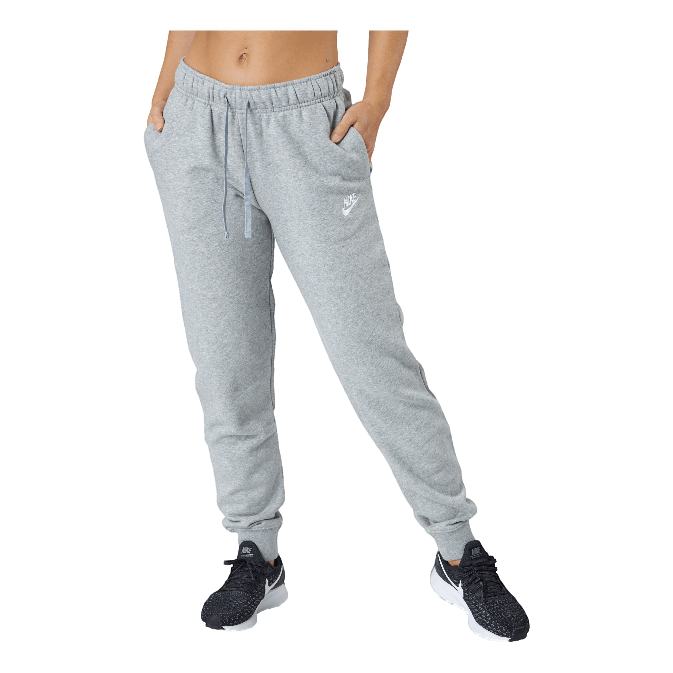 Sportswear Club Fleece Women's Mid-Rise Joggers DK GREY HEATHER