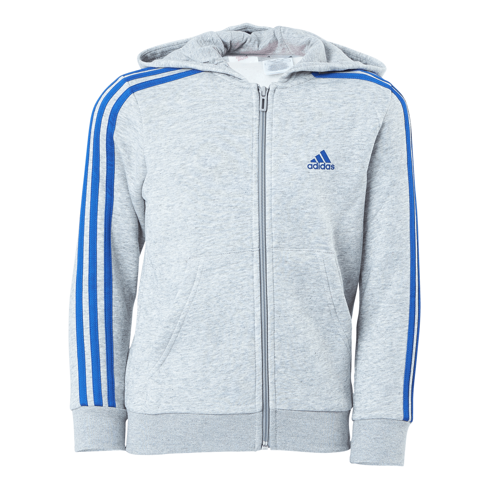 Adidas grey and blue hoodie best sale