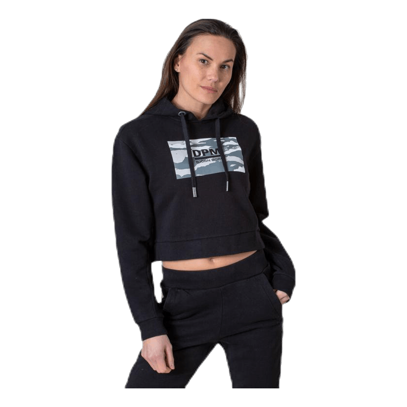 Cropped Dpm Hood Black Björn Borg –
