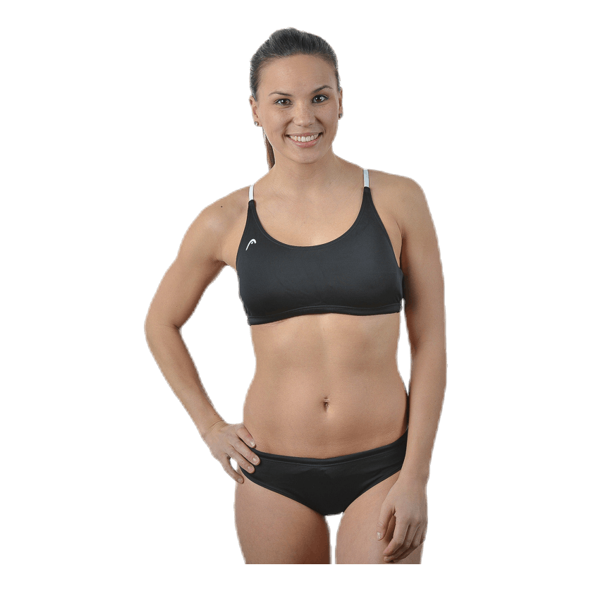 Black cross bikini shop