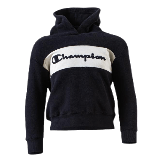 Black champion hoodie junior on sale