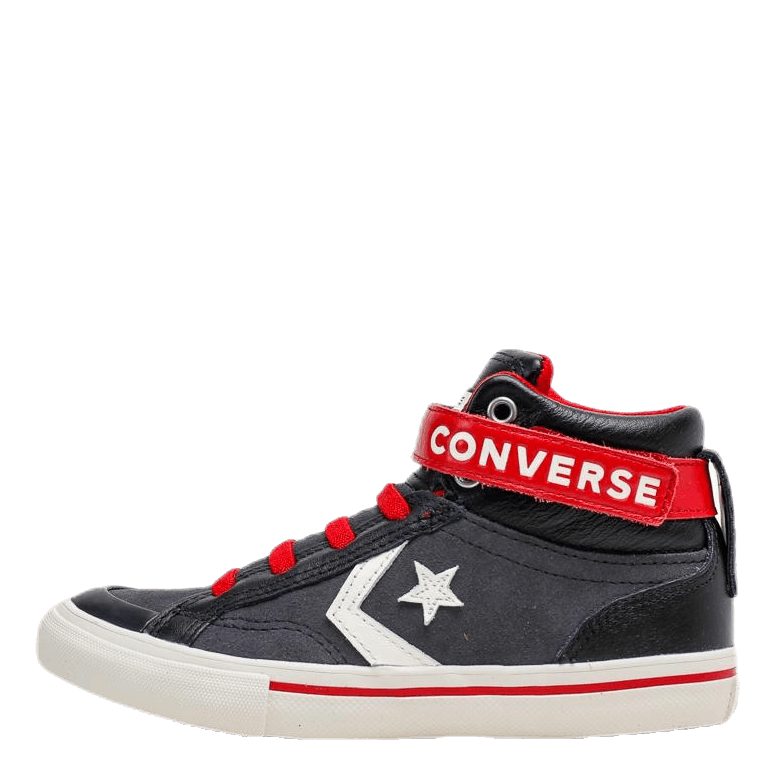 Pro Blaze Strap Hi Junior Black Red
