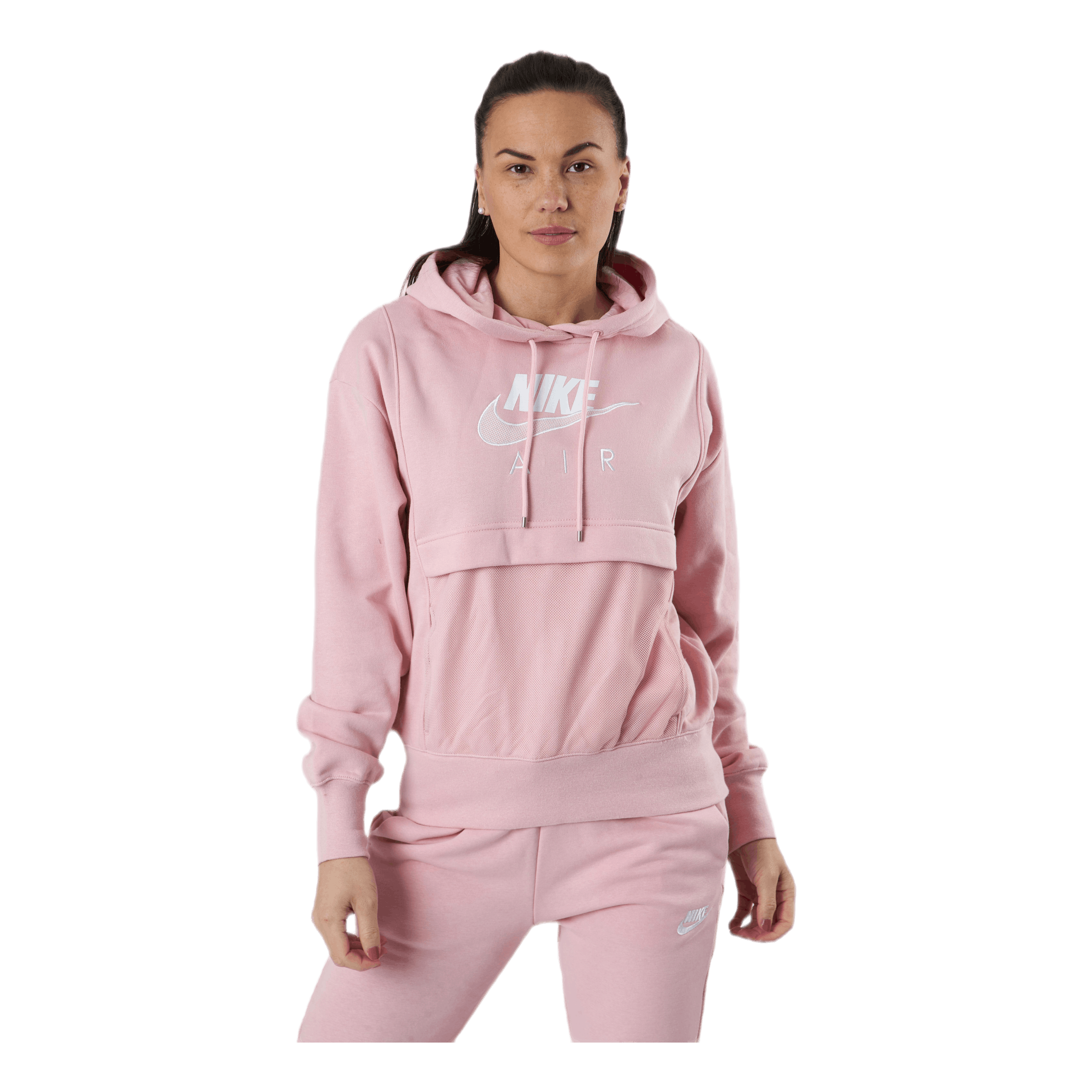 Pink nike air sales hoodie