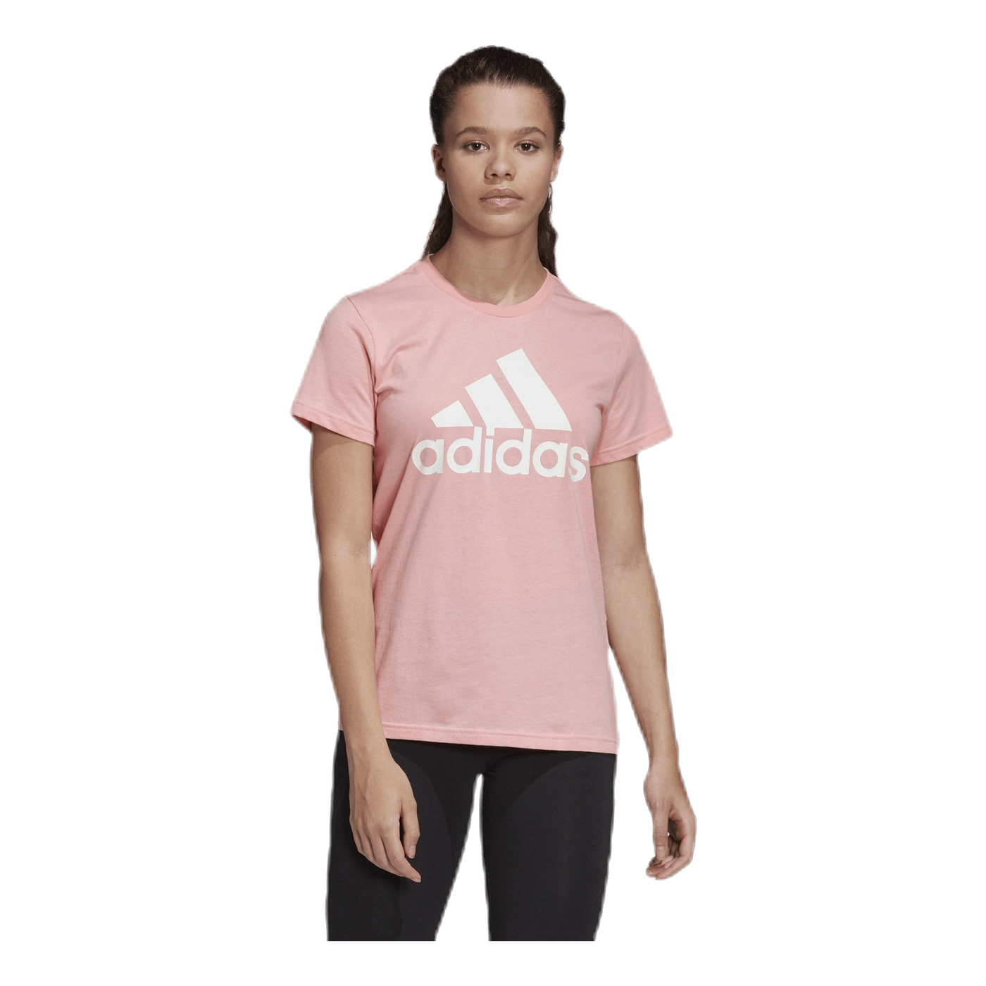 Mellem blomst tilpasningsevne W Badge Of Sport Cotton Tee - Regular Fit Glory Pink – Runforest.com