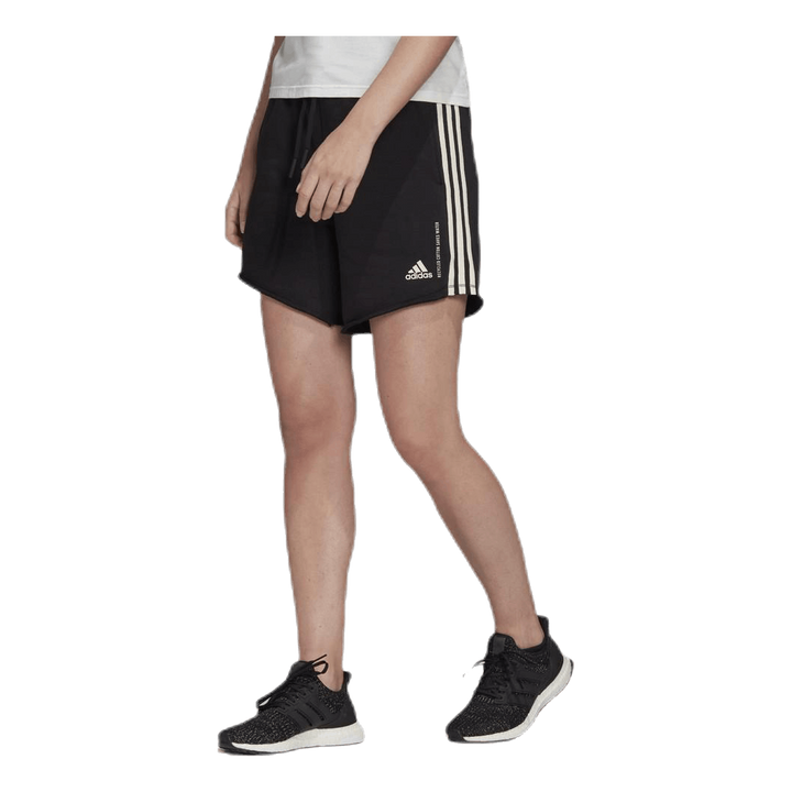 W Recycled Cotton Short Black