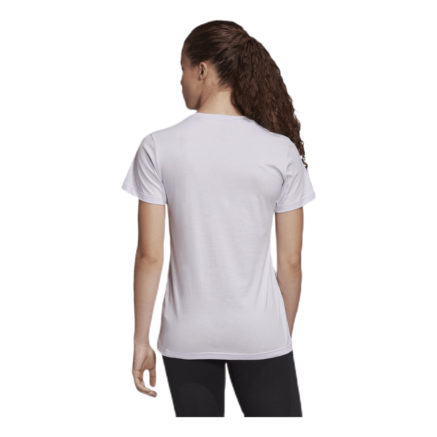W Badge Of Sport Cotton Tee - Regular Fit Purple Tint