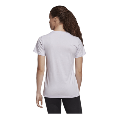W Badge Of Sport Cotton Tee - Regular Fit Purple Tint