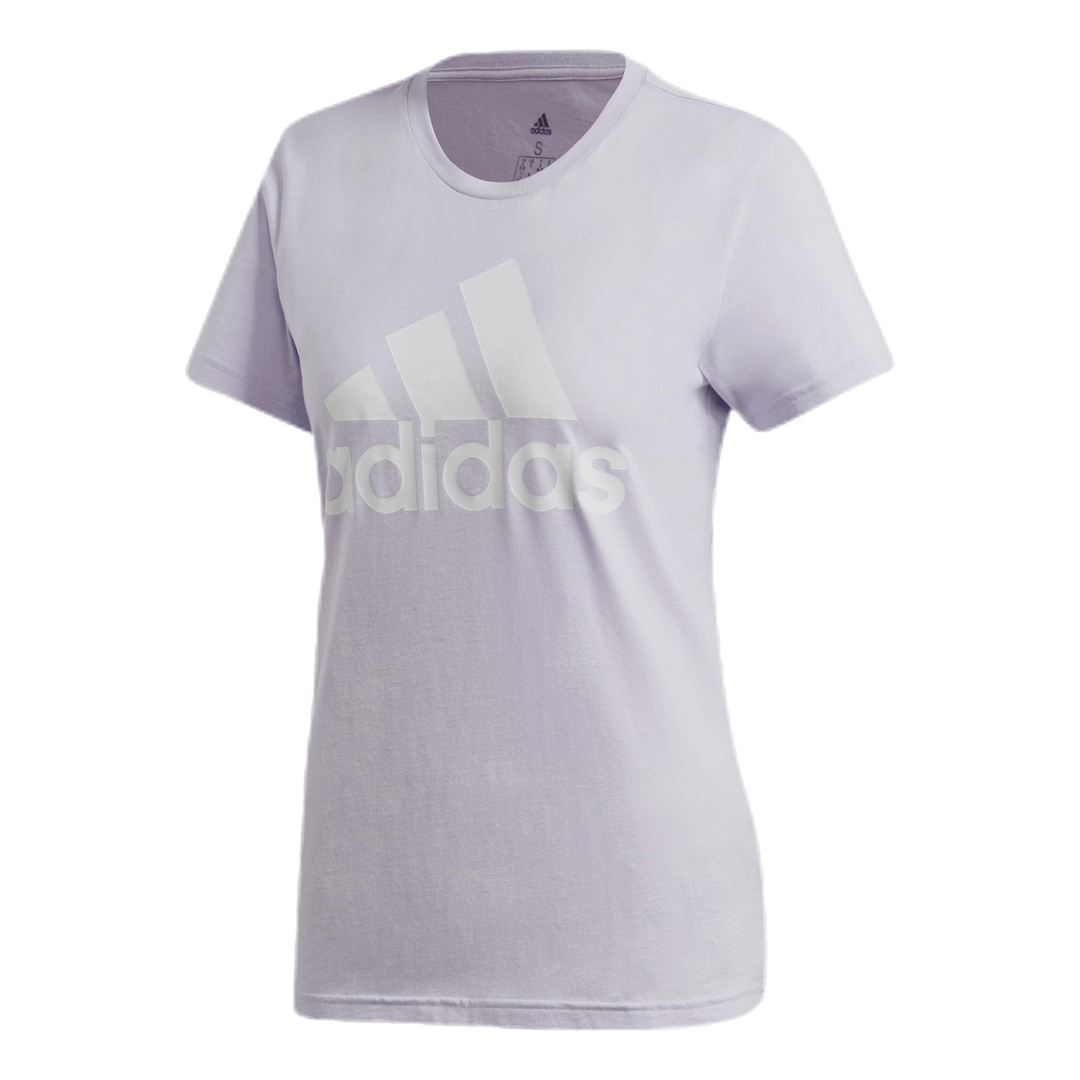 W Badge Of Sport Cotton Tee - Regular Fit Purple Tint