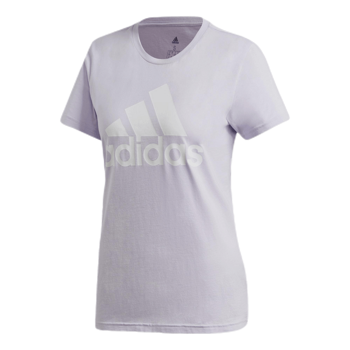 W Badge Of Sport Cotton Tee - Regular Fit Purple Tint
