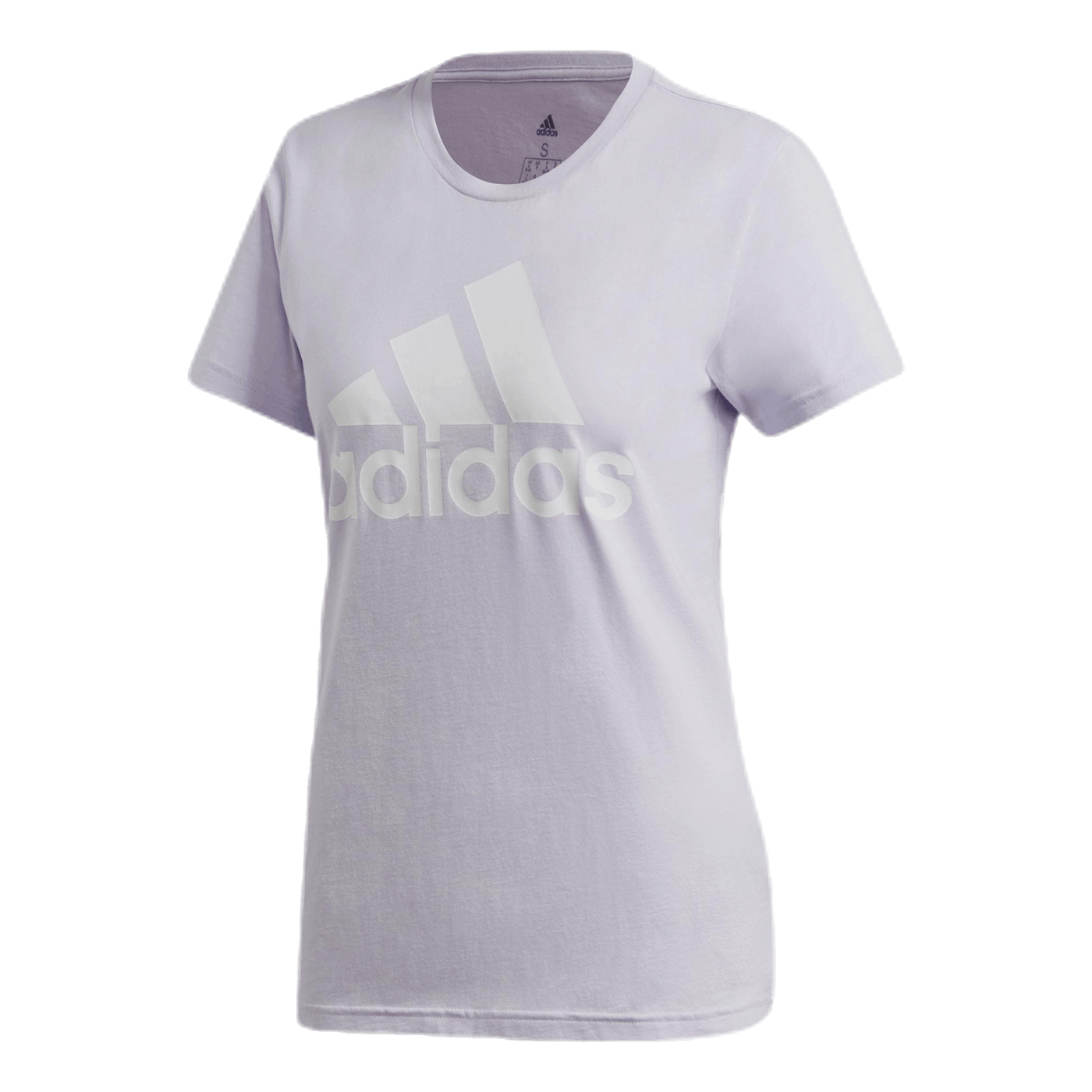 W Badge Of Sport Cotton Tee - Regular Fit Purple Tint