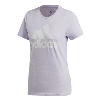 W Badge Of Sport Cotton Tee - Regular Fit Purple Tint