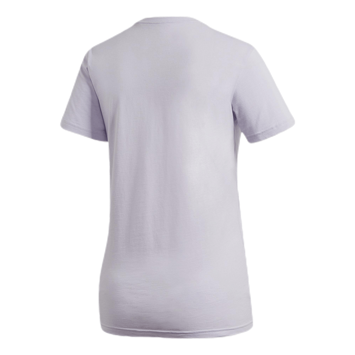 W Badge Of Sport Cotton Tee - Regular Fit Purple Tint