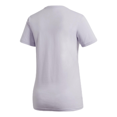 W Badge Of Sport Cotton Tee - Regular Fit Purple Tint