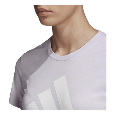 W Badge Of Sport Cotton Tee - Regular Fit Purple Tint