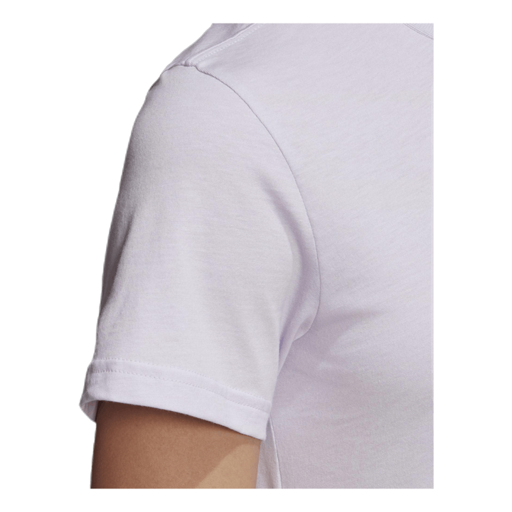 W Badge Of Sport Cotton Tee - Regular Fit Purple Tint