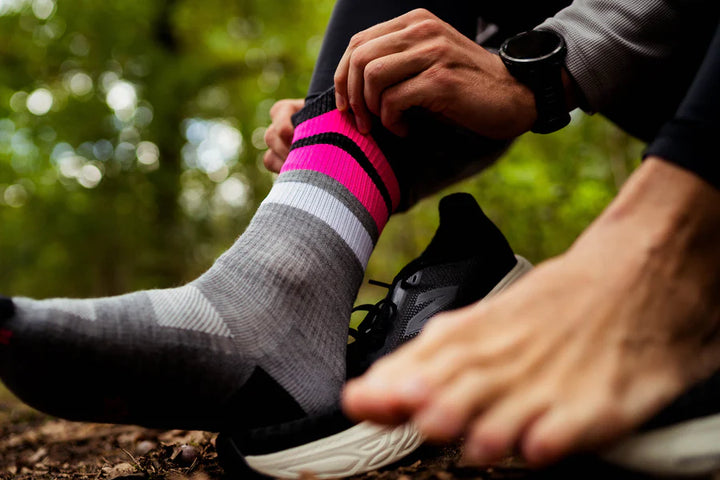 Merino Strive Light Grey Pink