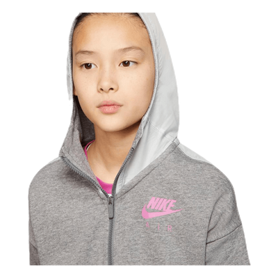 Air Front Zip Jr Pink/Grey