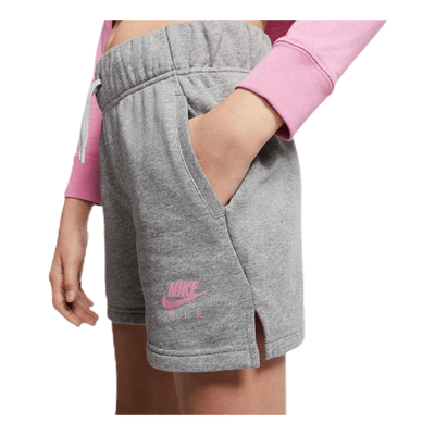 Girls Air Shorts Grey
