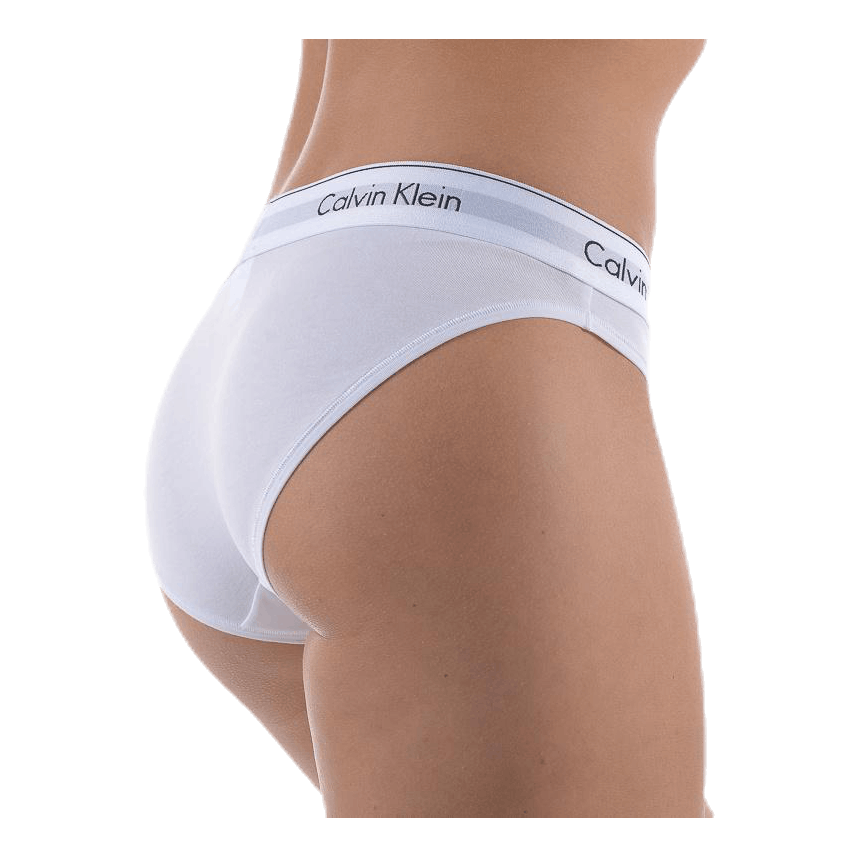 Modern Cotton Bikini White