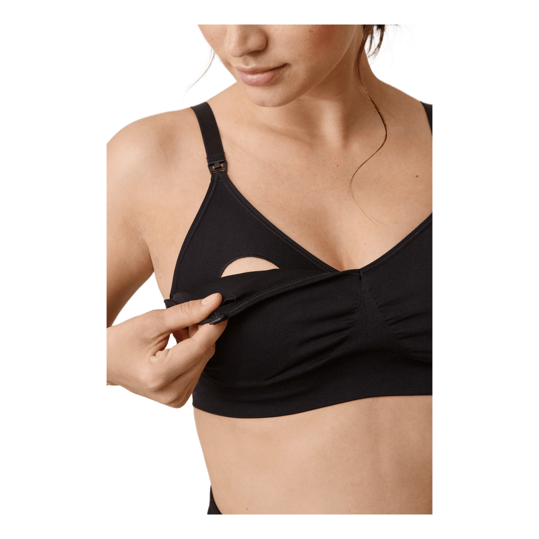 Fast Food T-shirt bra Black