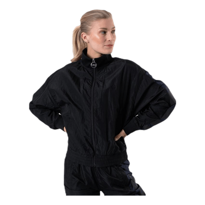 Dark Windbreaker Jacket Black