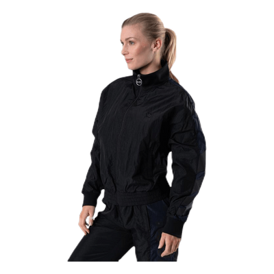 Dark Windbreaker Jacket Black