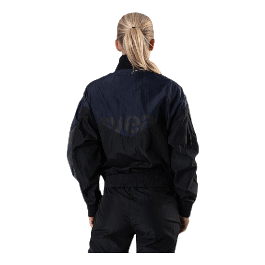 Dark Windbreaker Jacket Black