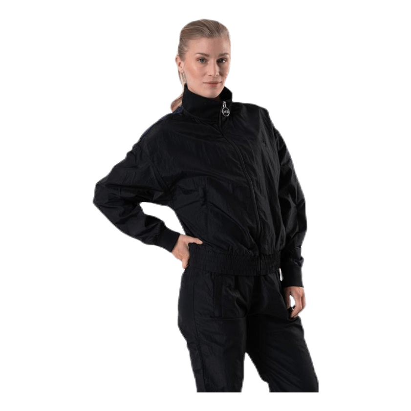 Dark Windbreaker Jacket Black