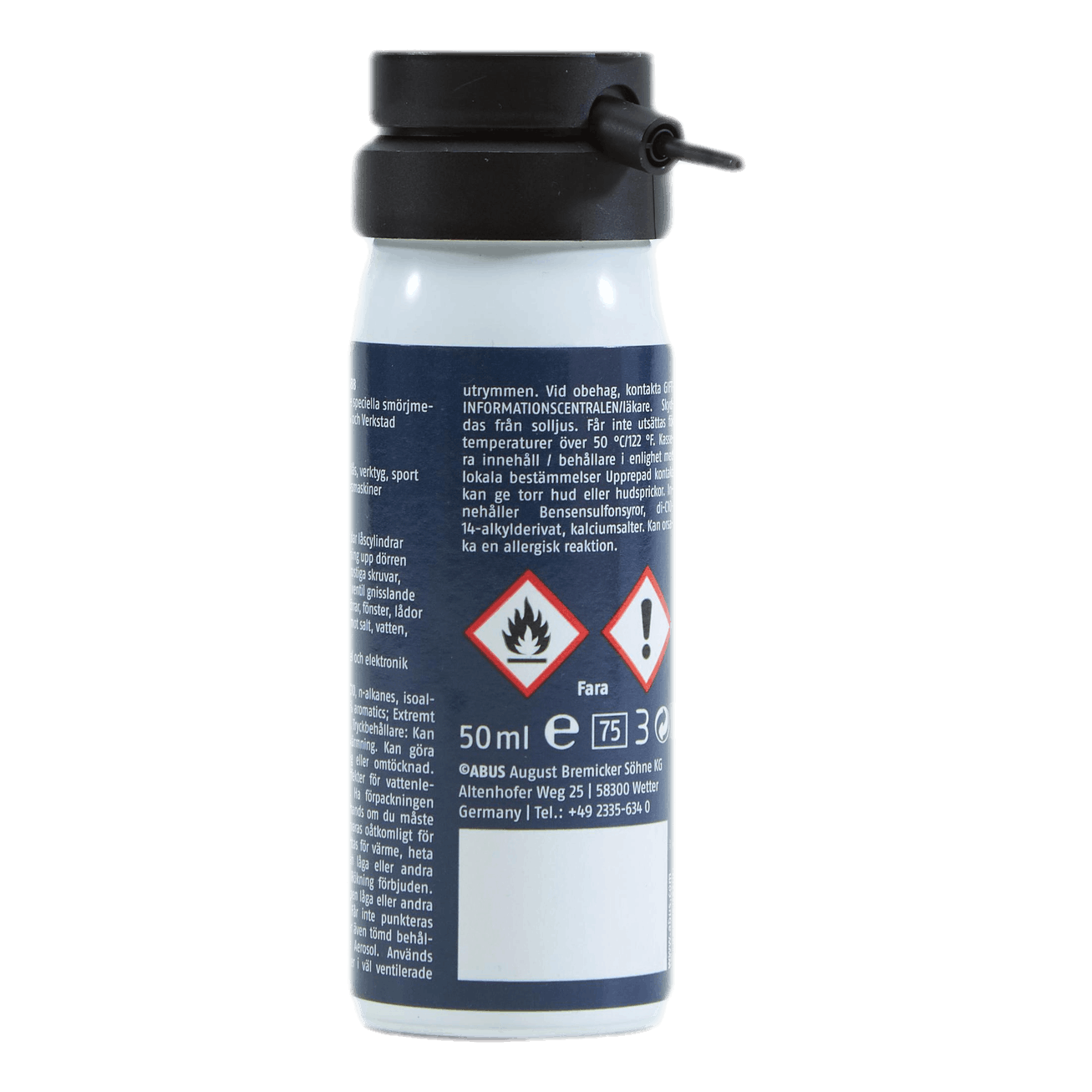 Låsspray 50 ml Black