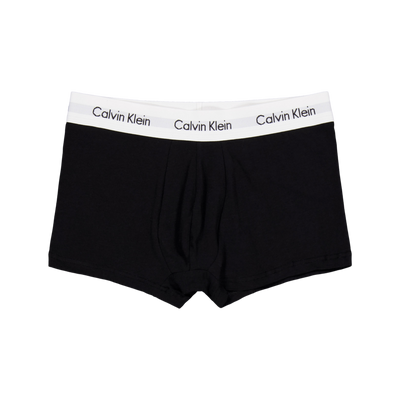 Cotton Stretch 3P Low Rise Trunk Black