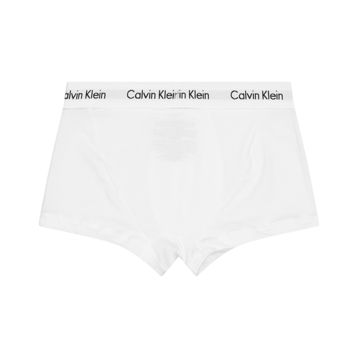 Cotton Stretch 3P Low Rise Trunk White