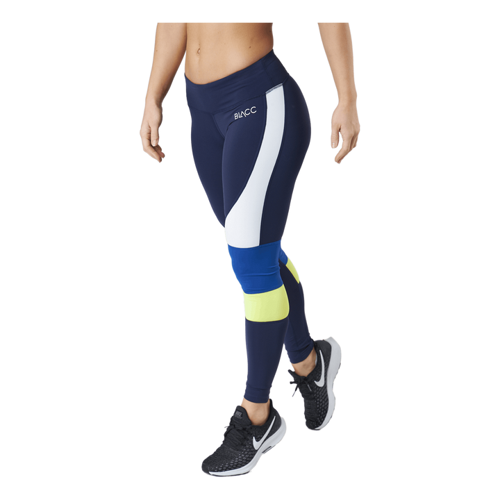 Sprint Tights Blue/White/Yellow