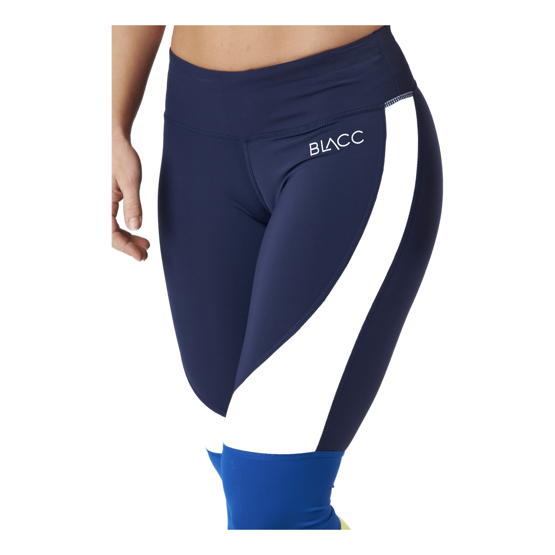 Sprint Tights Blue/White/Yellow