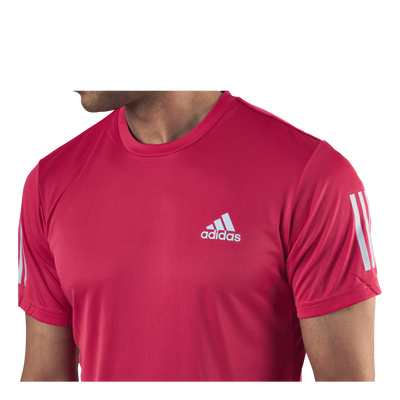Club 3 Stripes Tee Pink