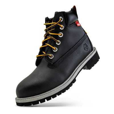 6 In Premium WP Boot Kids Black