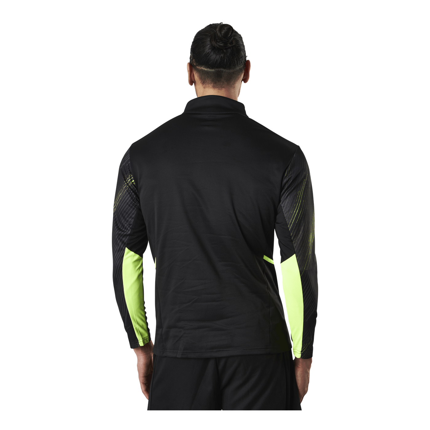 Individual Cup Training 1/4 Zip Top Black/Yellow