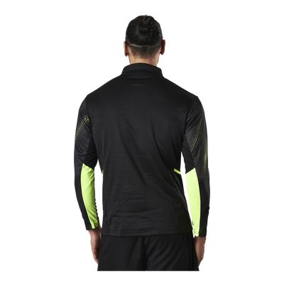 Individual Cup Training 1/4 Zip Top Black/Yellow